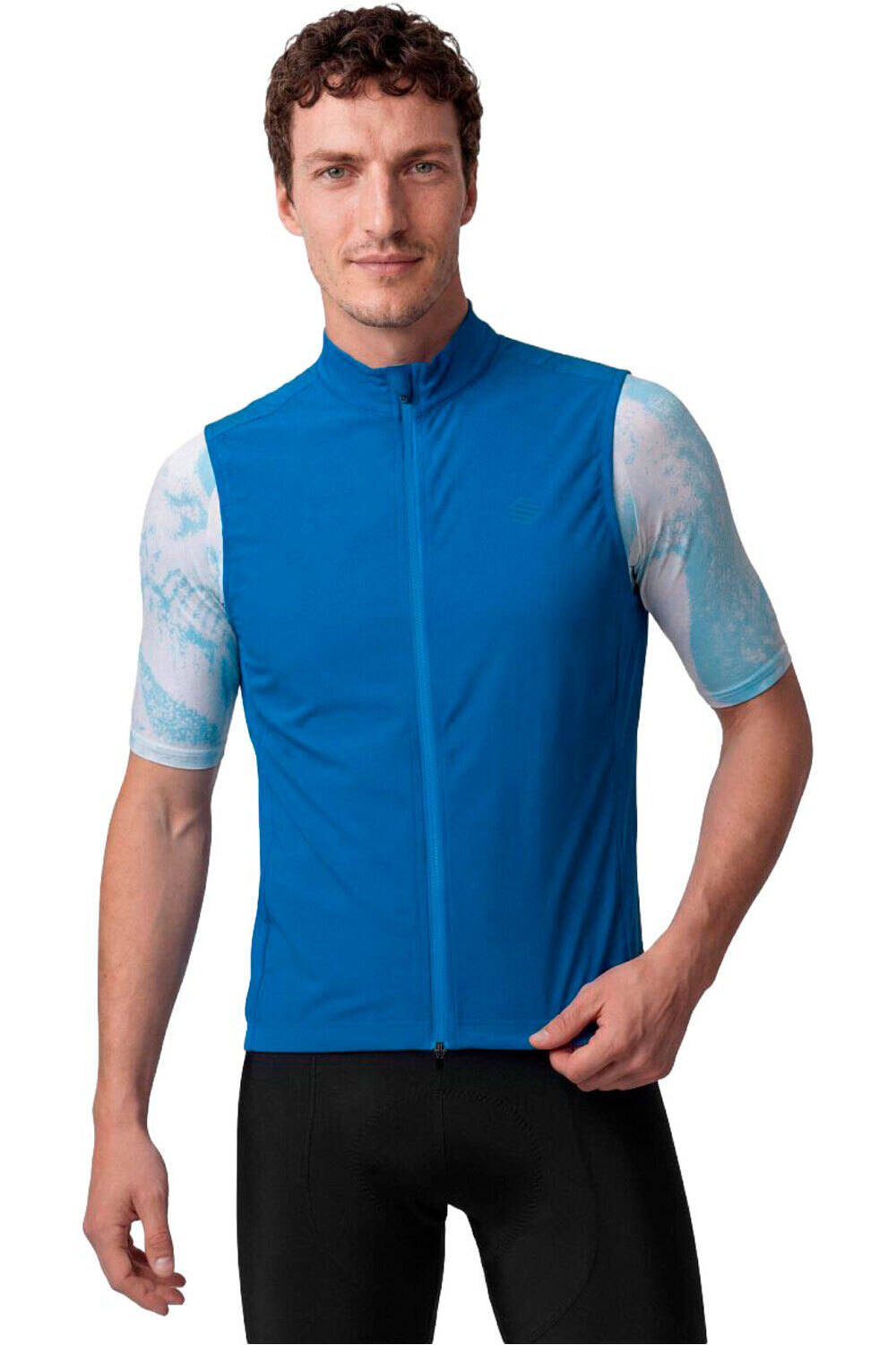 Siroko chaleco ciclismo hombre V2 Breeze vista frontal