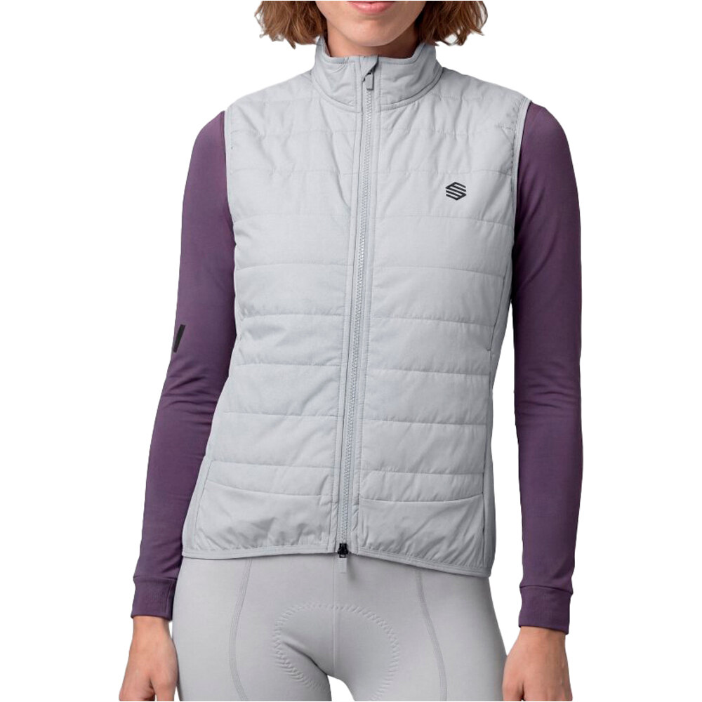 Siroko chaleco ciclismo SRX Ultra Warm-W vista frontal