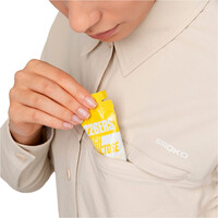 Siroko chaqueta ciclismo mujer Emberly vista detalle