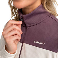 Siroko chaqueta ciclismo mujer Soulful Sand vista detalle
