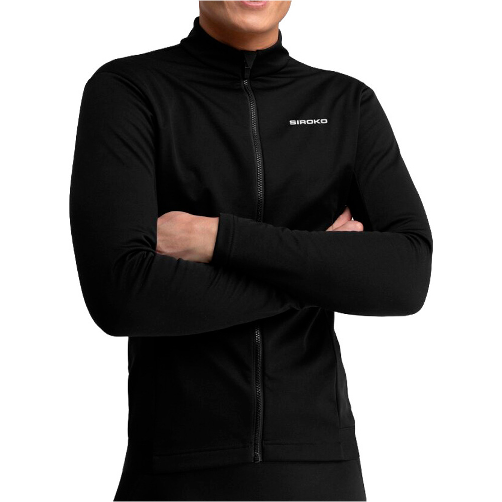 Siroko cortavientos ciclismo hombre Core Everest vista frontal