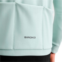 Siroko cortavientos ciclismo hombre J1 Crostis vista detalle