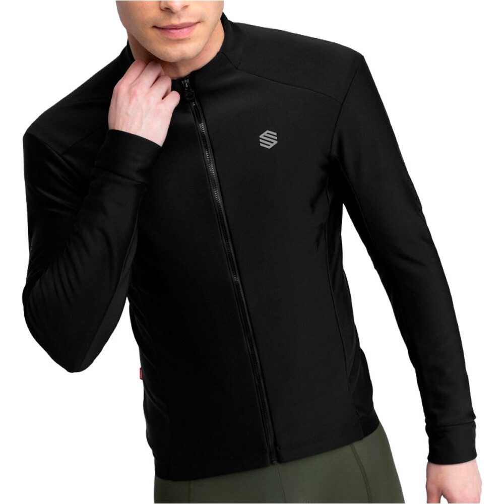 Siroko cortavientos ciclismo hombre J1 Furkapass vista frontal
