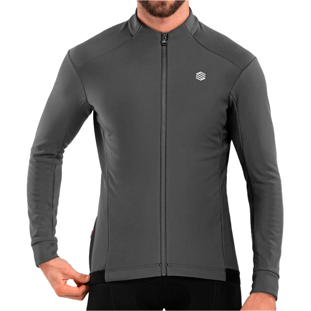 Siroko cortavientos ciclismo hombre J1 Julier vista frontal