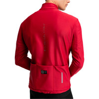Siroko cortavientos ciclismo hombre J3 Souplesse vista trasera