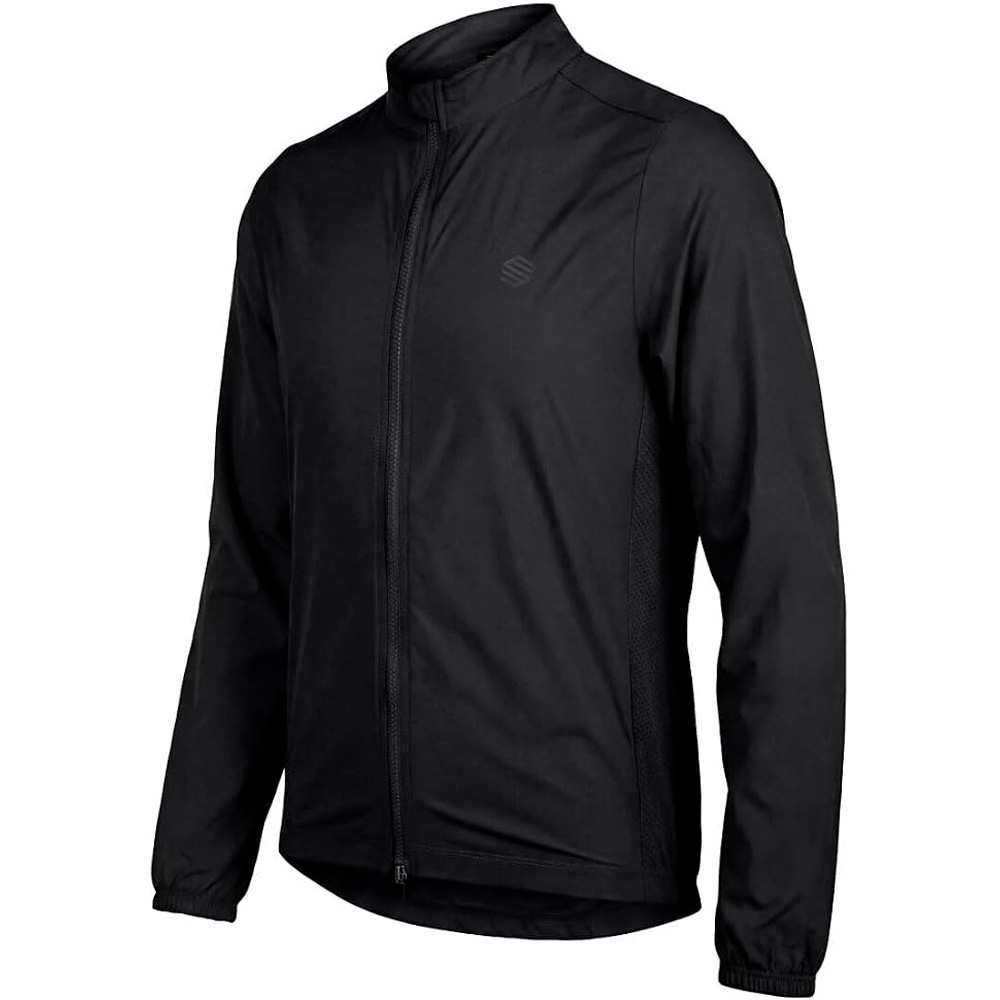 Siroko cortavientos ciclismo hombre J4 Windbreak Black 04