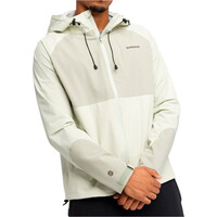 Siroko cortavientos ciclismo hombre MTB Zone Matcha vista frontal