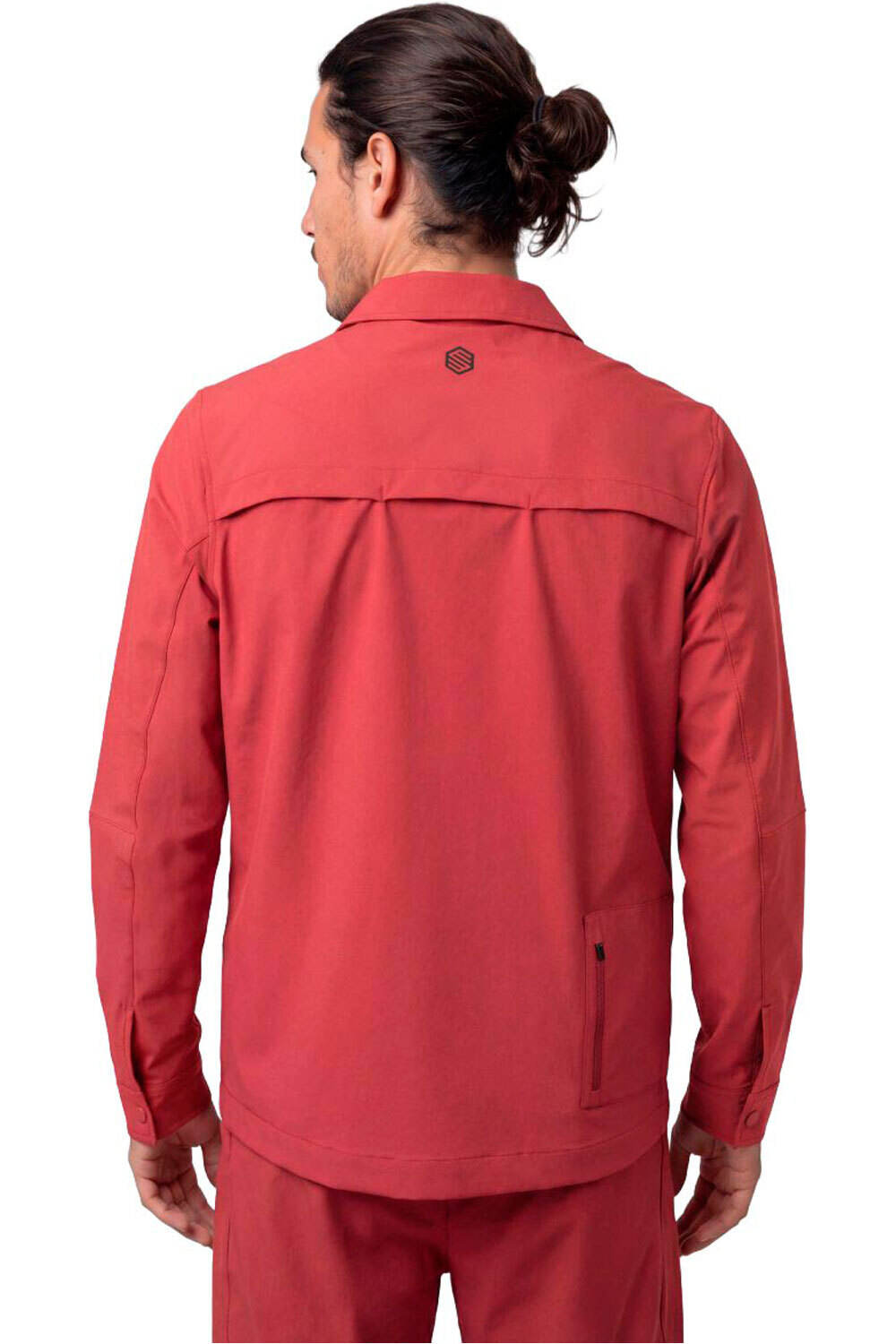 Siroko cortavientos ciclismo hombre Stoneway vista trasera