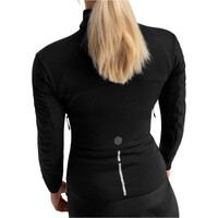 Siroko cortavientos ciclismo mujer Core Abyss vista trasera