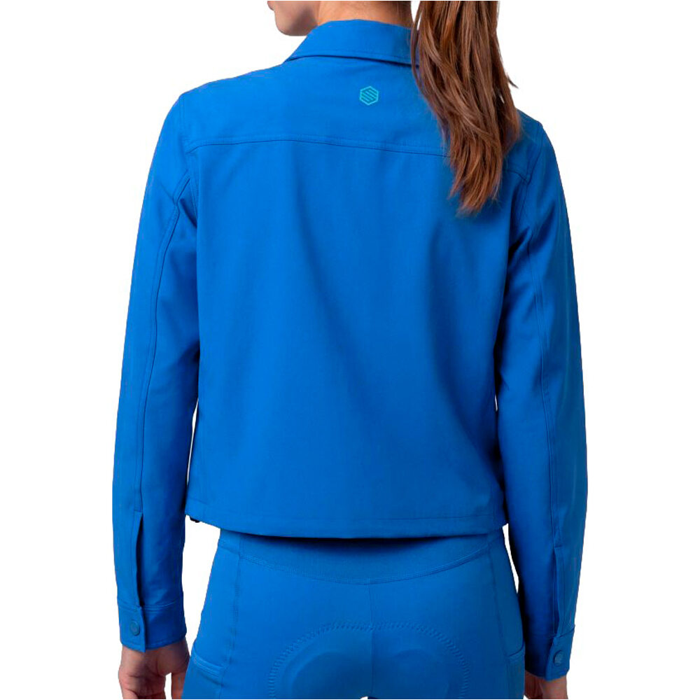 Siroko cortavientos ciclismo mujer Emberly-W vista trasera