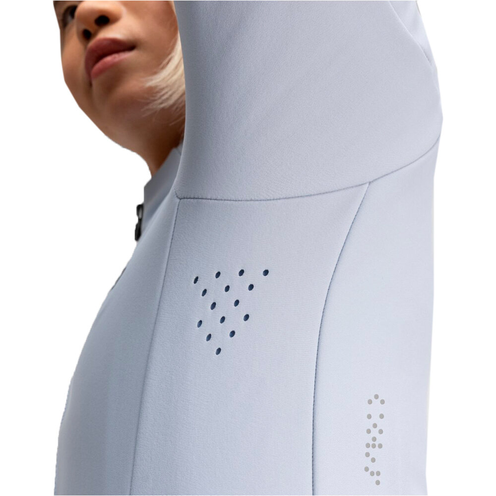 Siroko cortavientos ciclismo mujer J1 Bluebell 03