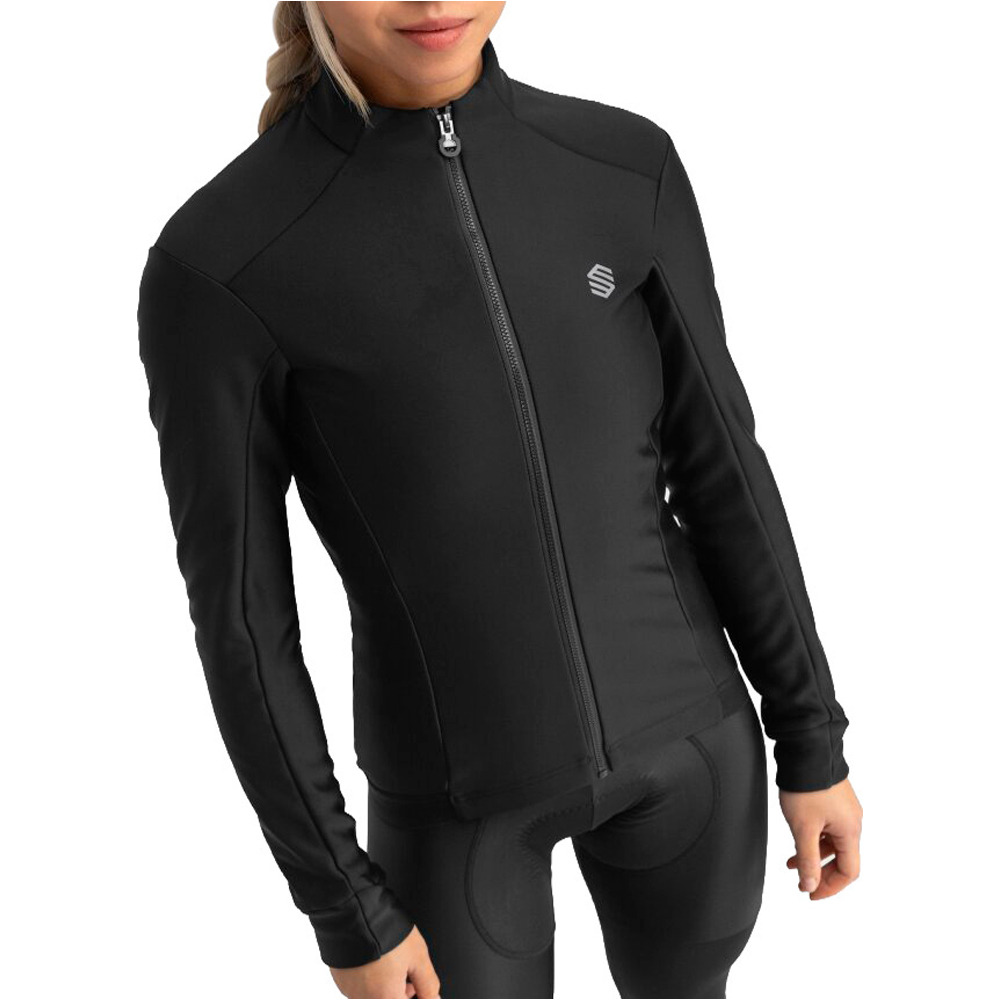 Siroko cortavientos ciclismo mujer J1 Vermont vista frontal