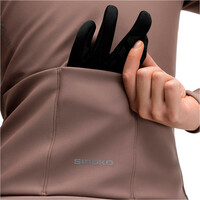 Siroko cortavientos ciclismo mujer J1-W Bordala vista detalle
