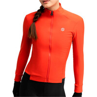 Siroko cortavientos ciclismo mujer J1-W Plange vista frontal