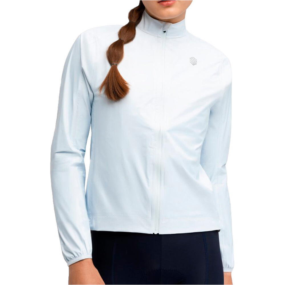 Siroko cortavientos ciclismo mujer J2-W Zarza vista frontal