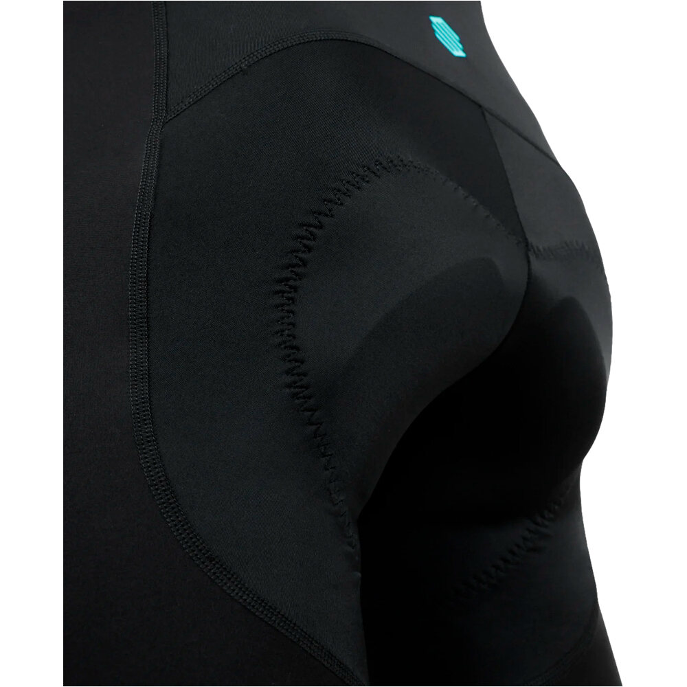 Siroko culotte corto hombre BX Neon Riders Black vista detalle