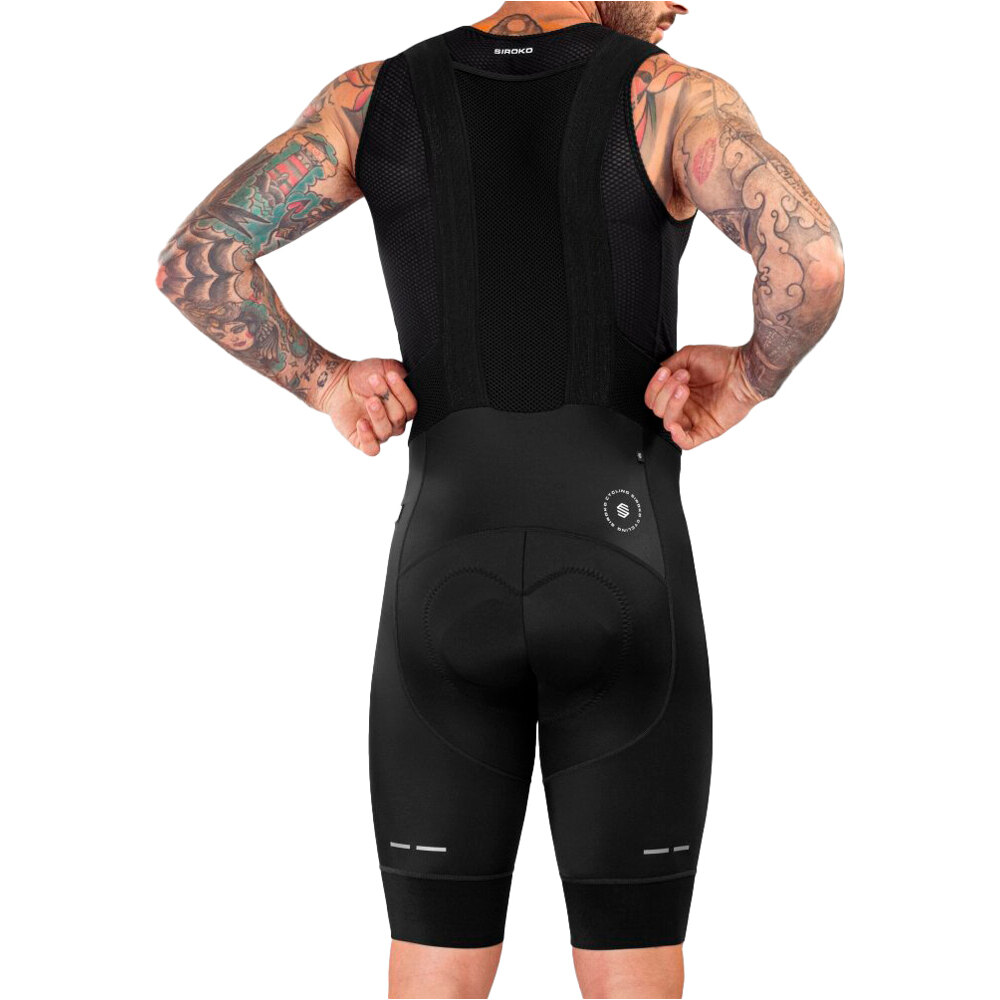 Siroko culotte corto hombre BX Resistance vista trasera