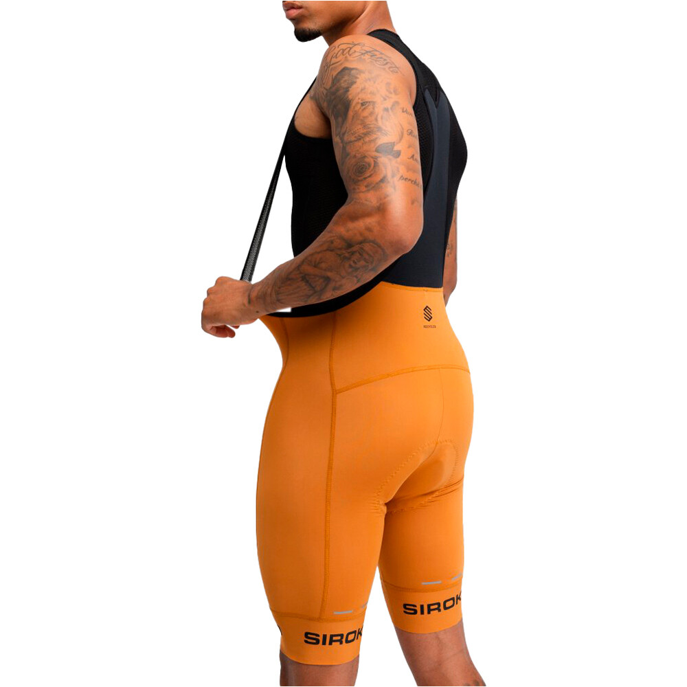 Siroko culotte corto hombre BX Terres vista trasera