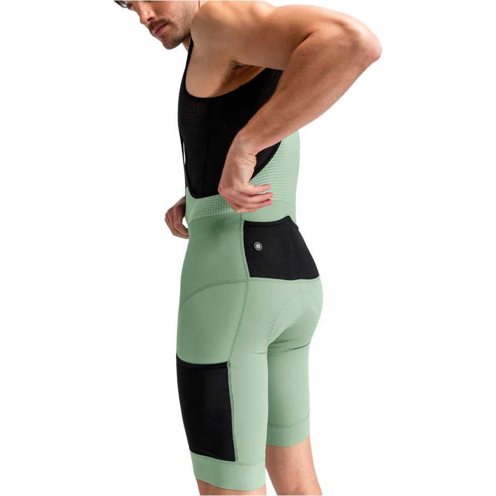 Siroko culotte corto hombre Castleton vista trasera