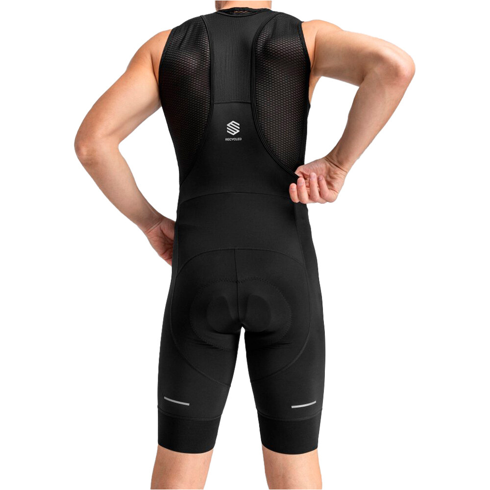 Siroko culotte corto hombre Malhao vista trasera