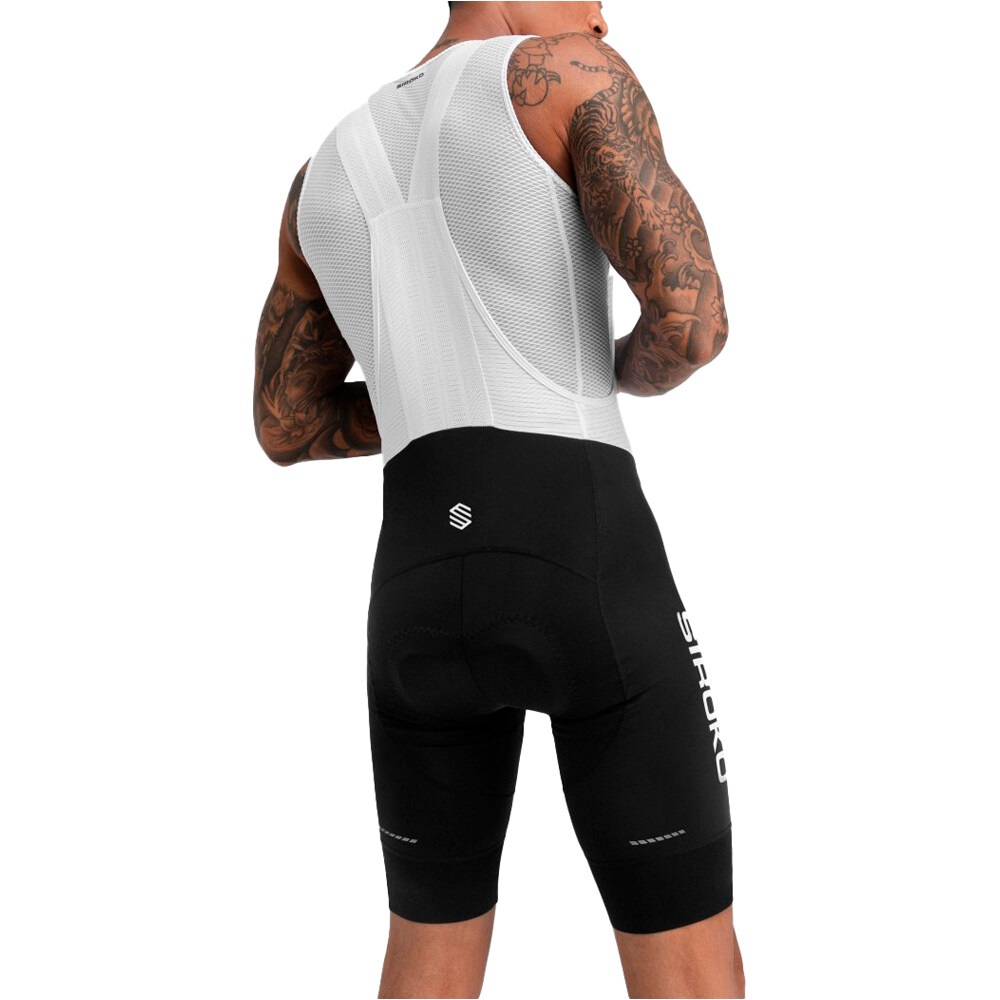 Siroko culotte corto hombre Mortirolo vista trasera