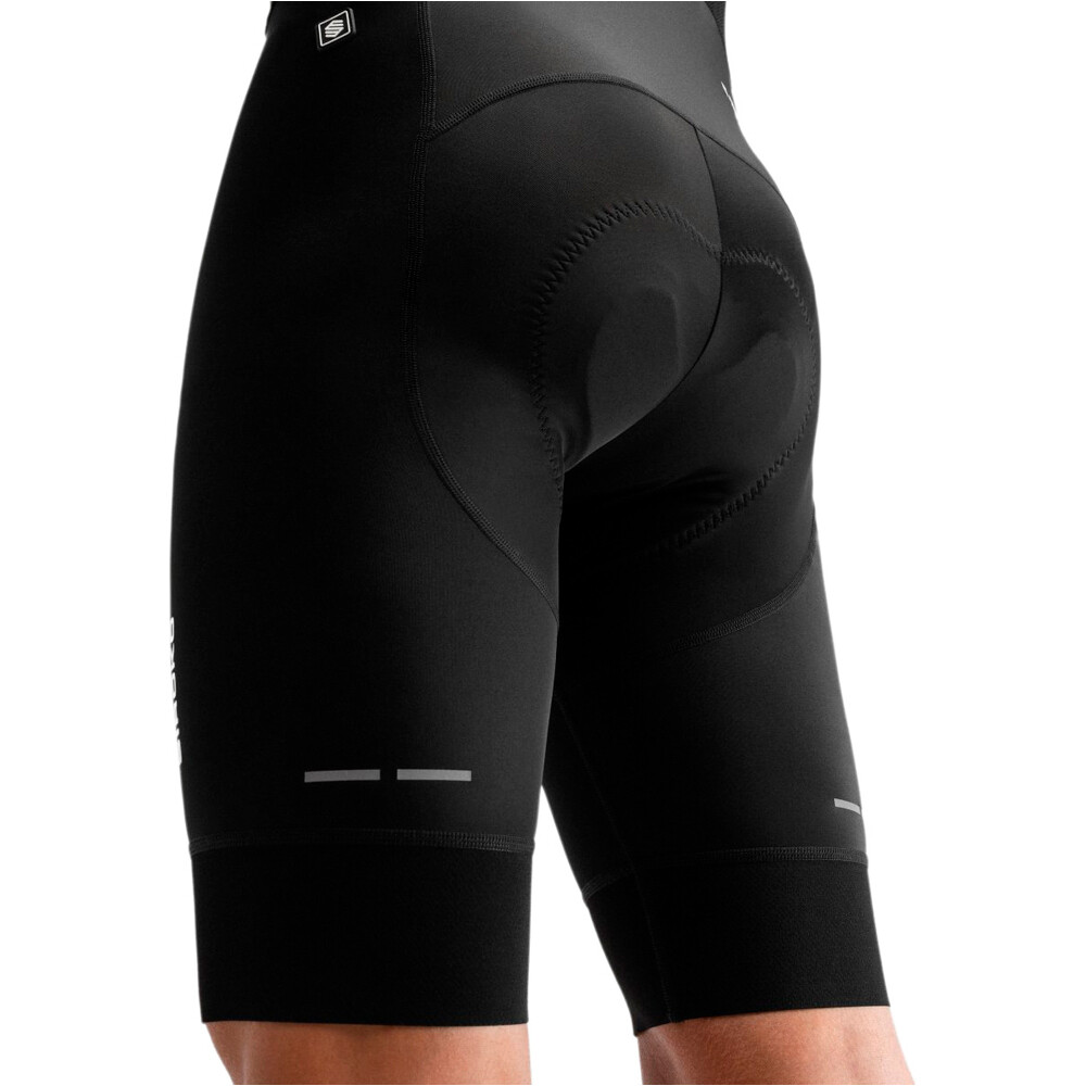 Siroko culotte corto hombre OS BX Pro Luchador Black vista detalle