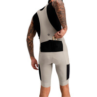 Siroko culotte corto hombre Rocket vista trasera