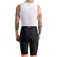 Siroko culotte corto hombre Tour Black vista trasera
