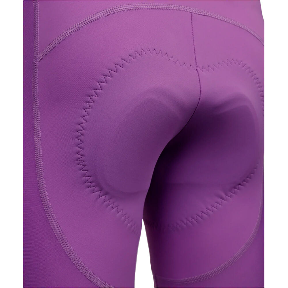 Siroko culotte corto mujer BX-W Neon Riders Purple vista detalle
