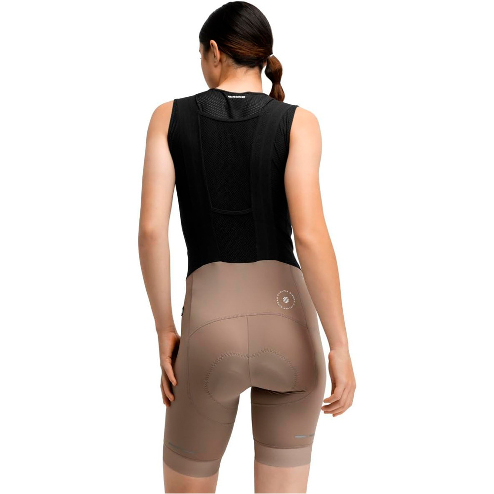 Siroko culotte corto mujer BX-W Tsecore vista trasera