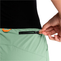 Siroko culotte corto mujer Jade vista detalle