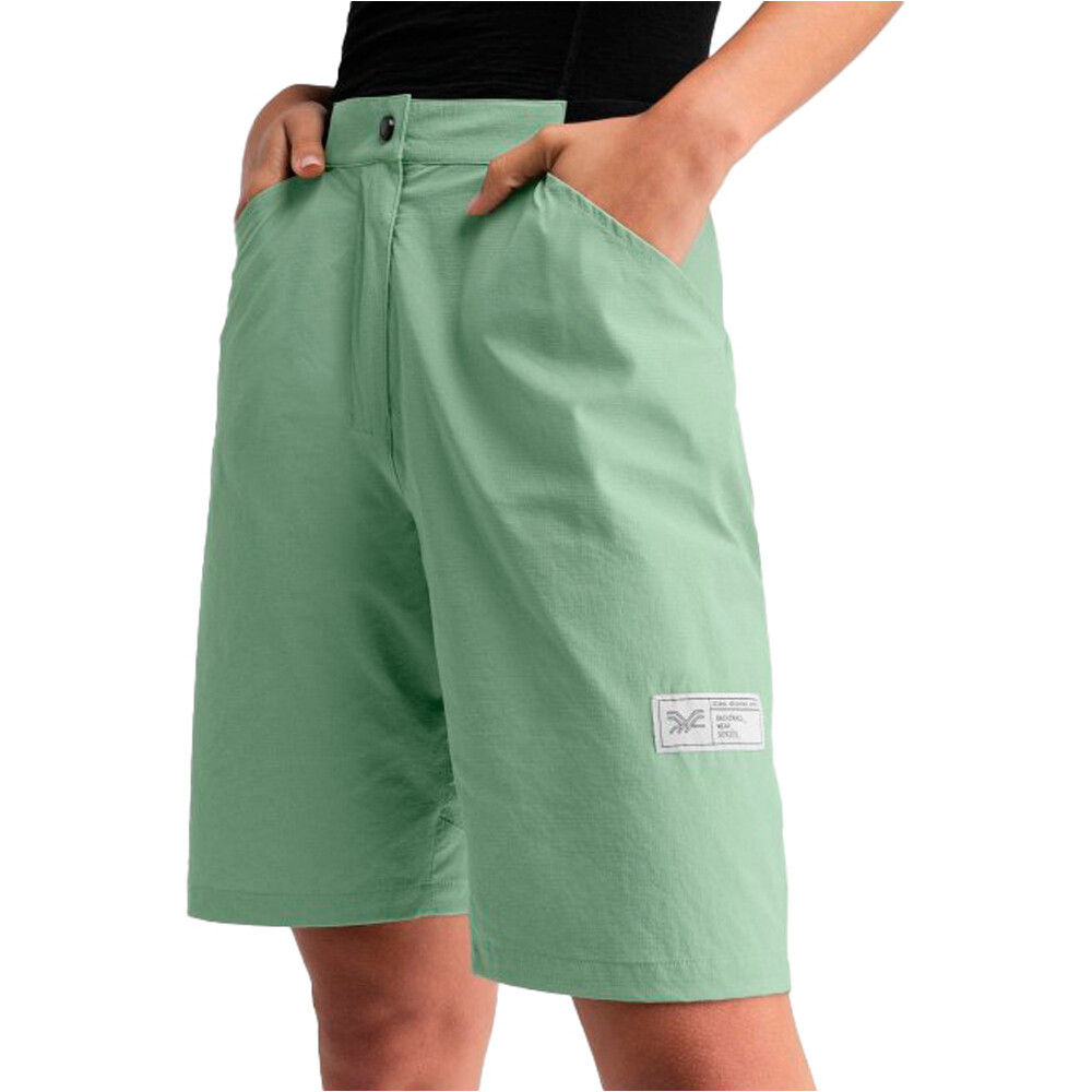 Siroko culotte corto mujer Jade vista frontal