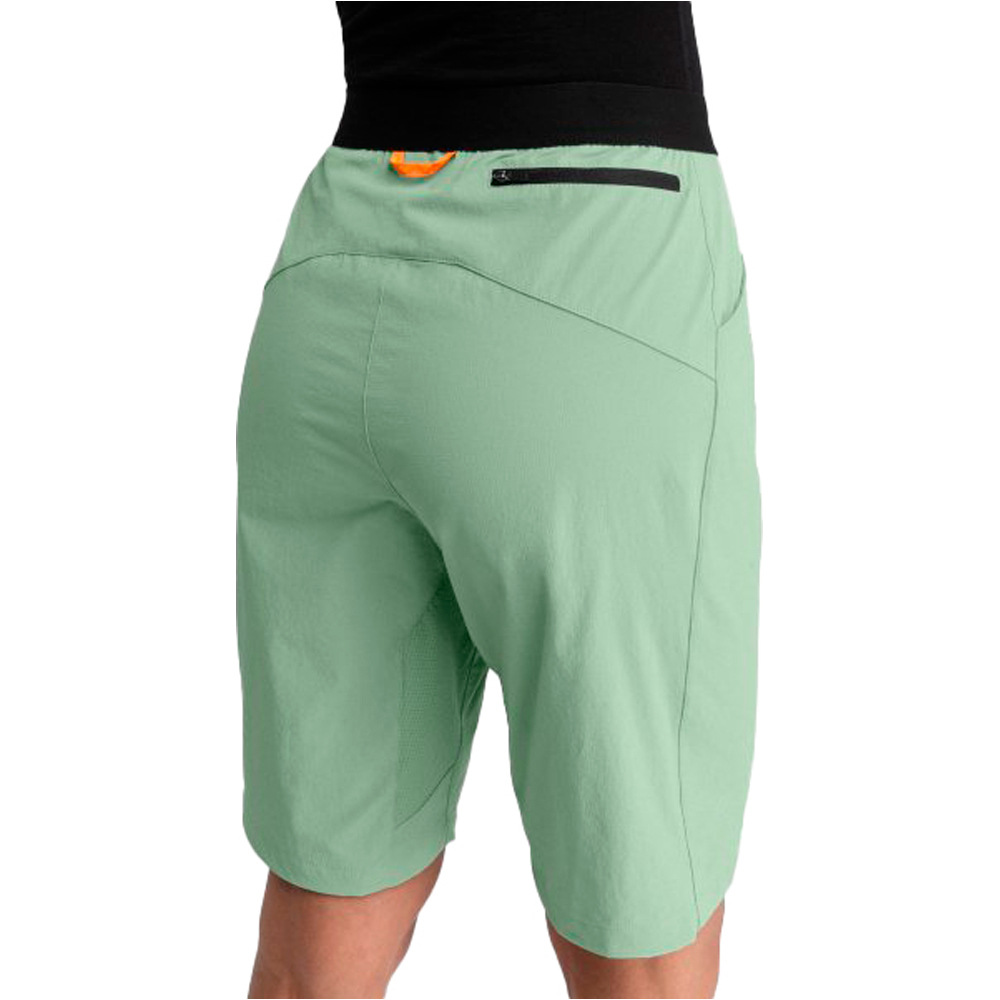 Siroko culotte corto mujer Jade vista trasera