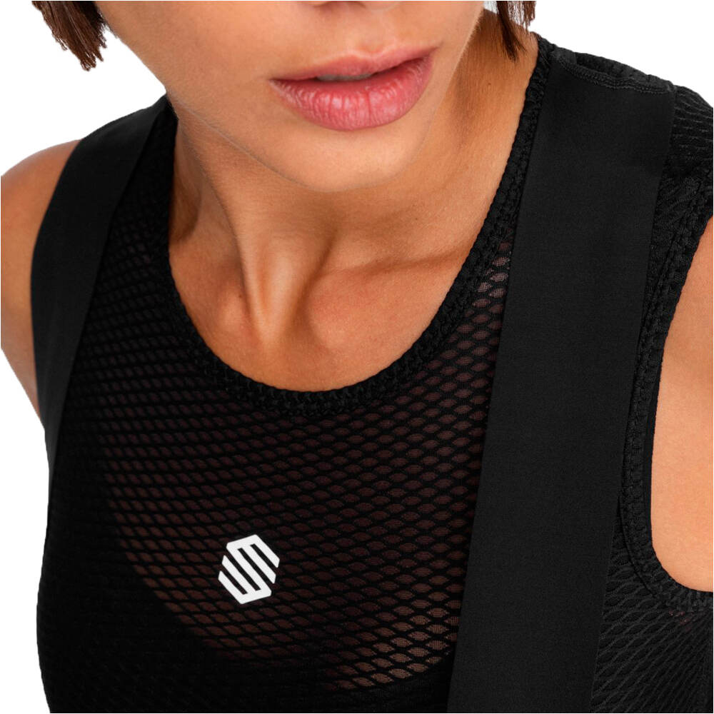 Siroko culotte corto mujer Jet vista detalle