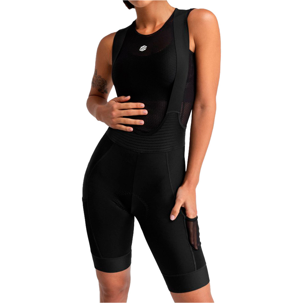 Siroko culotte corto mujer Jet vista frontal