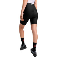 Siroko culotte corto mujer Roam Black vista trasera