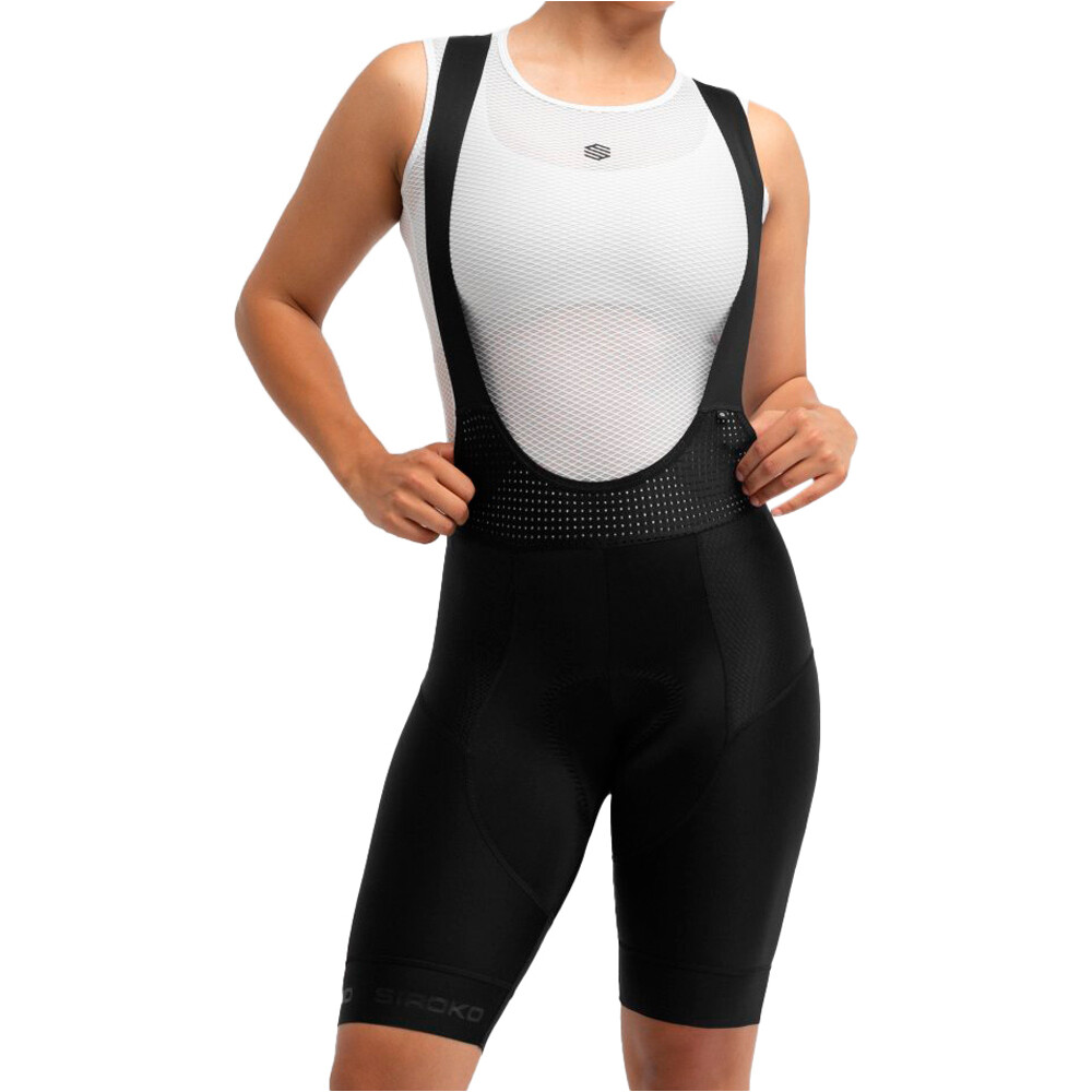 Siroko culotte corto mujer SRX Aero Race vista frontal