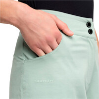 Siroko culotte corto mujer Turf Gray Green 03