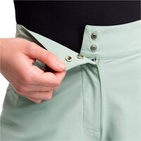 Siroko culotte corto mujer Turf Gray Green vista detalle
