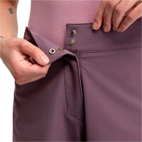 Siroko culotte corto mujer Turf Purple vista detalle