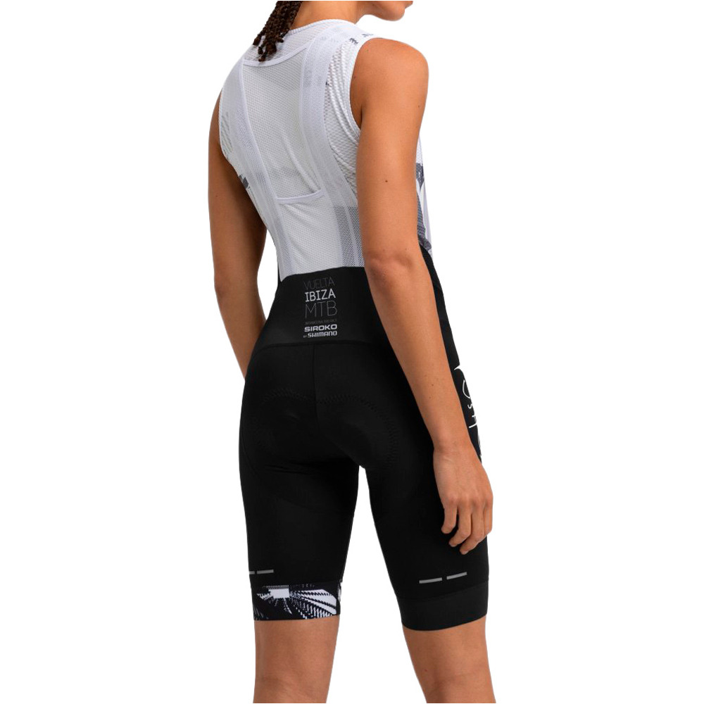 Siroko culotte corto mujer VIBZ BX Maljaret vista trasera
