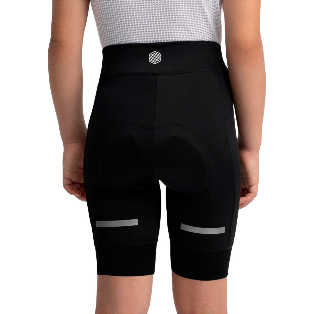 Siroko culotte corto niño K-Core Racing vista trasera