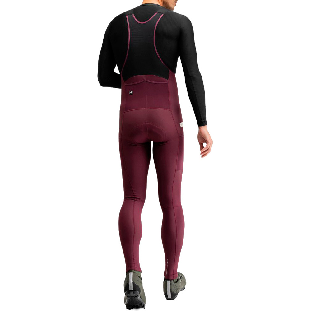Siroko culotte largo hombre Apalache vista trasera