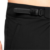 Siroko culotte largo hombre MTB Drivetrain Black vista detalle