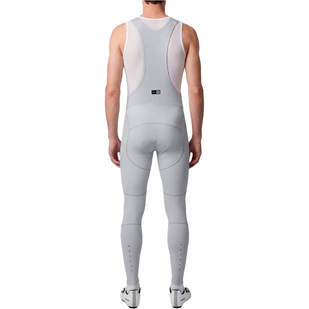 Siroko culotte largo hombre SRX Supreme Gray vista trasera