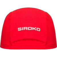 Siroko gorras ciclismo OS RC Valiente Red vista detalle