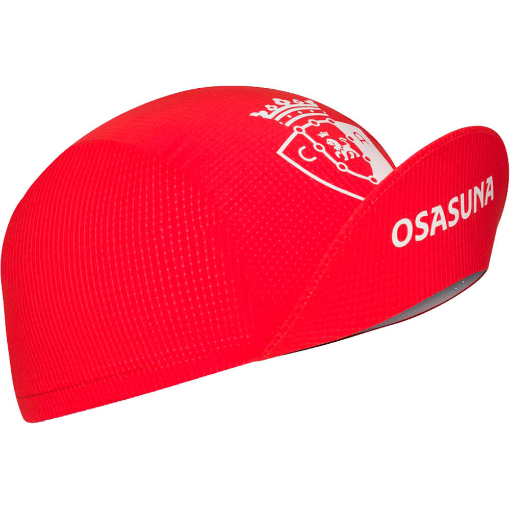 Siroko gorras ciclismo OS RC Valiente Red vista trasera