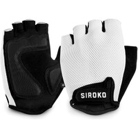 Siroko guantes cortos ciclismo Aero vista frontal