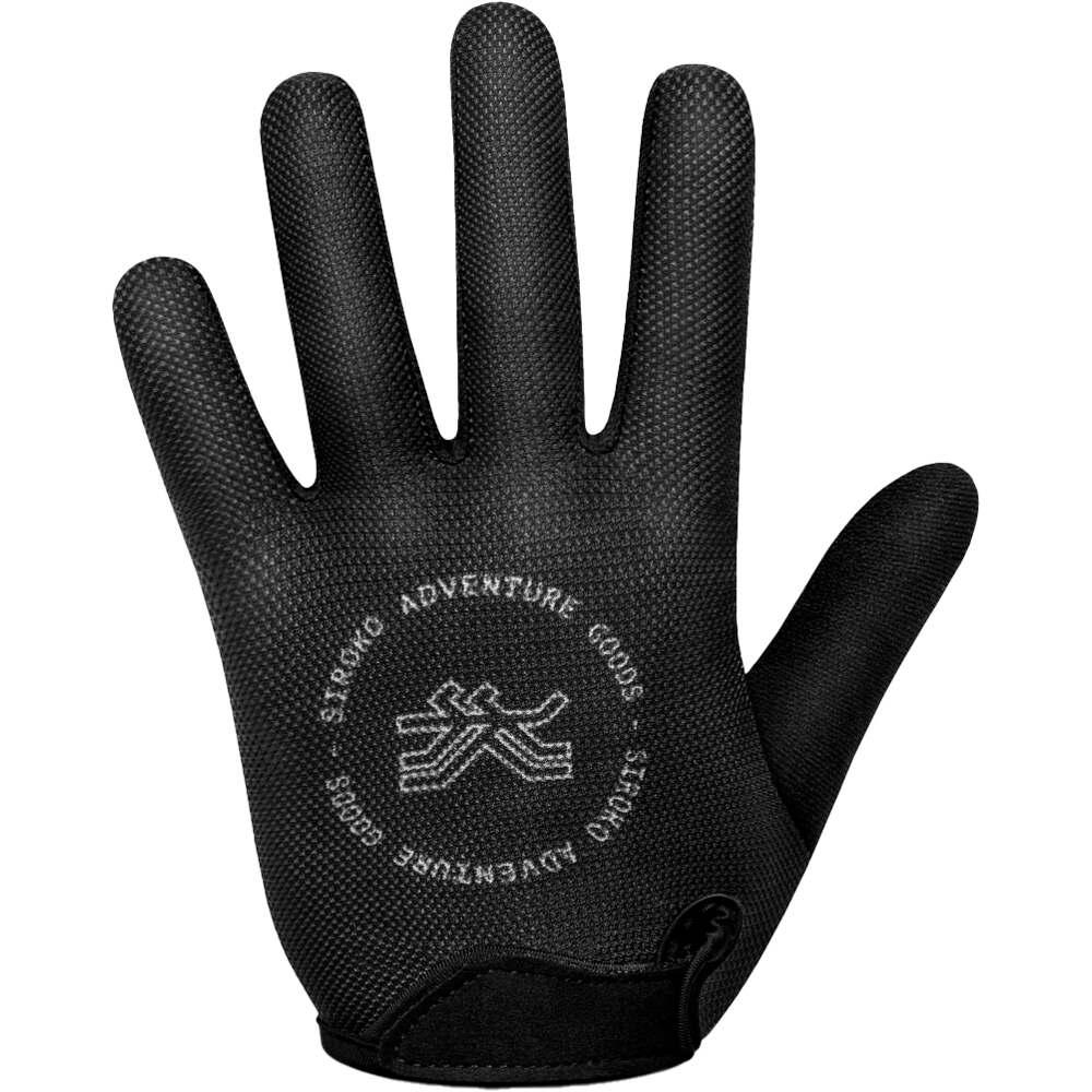 Siroko guantes largos ciclismo Frontier vista trasera