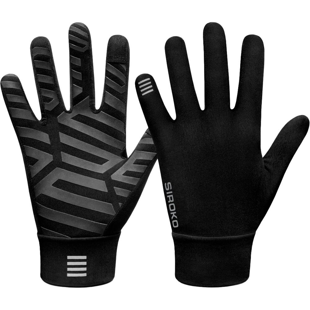 Siroko guantes largos ciclismo Nuremberg vista frontal